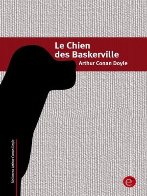 cover image of Le chien des Baskerviille